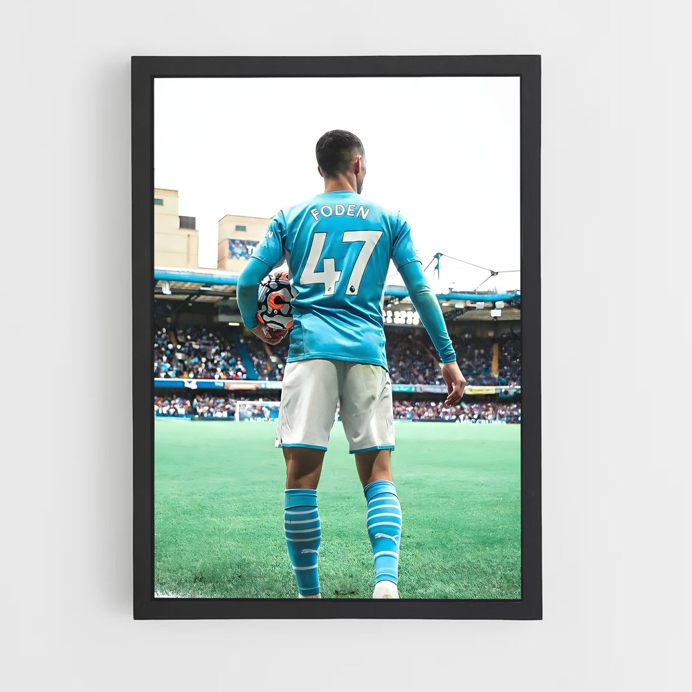 ap-phil foden-8 cadre Noir