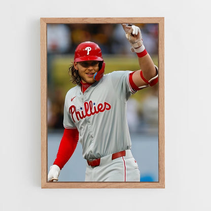 ap-philadelphia phillies-6 cadre Bois clair
