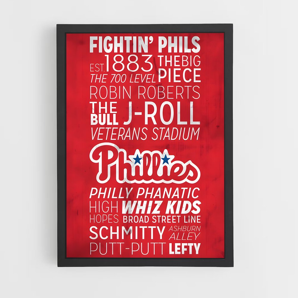 ap-philadelphia phillies-8 cadre Noir