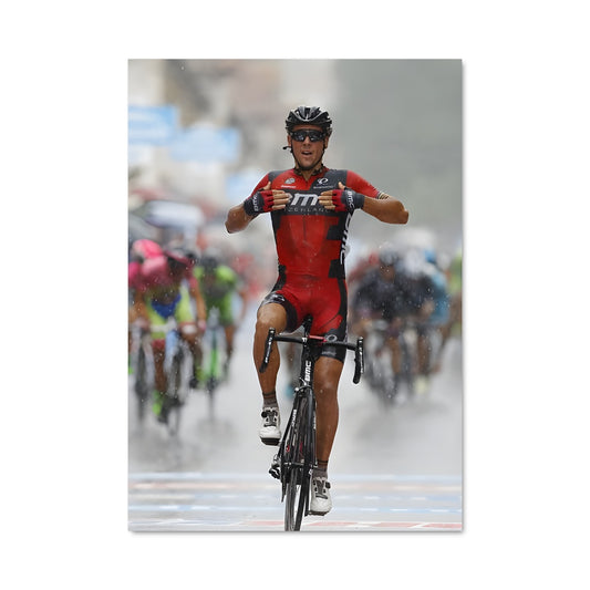 Poster Pleuvoir sur deux Roues