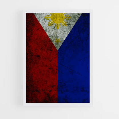ap-philippines flag-4 cadre Blanc