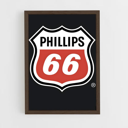 ap-phillips 66-2 cadre Bois foncé