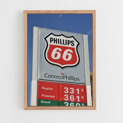 ap-phillips 66-3 cadre Bois clair