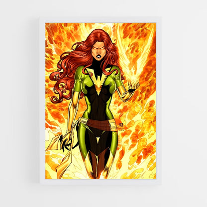 ap-phoenix jean grey-4 cadre Blanc