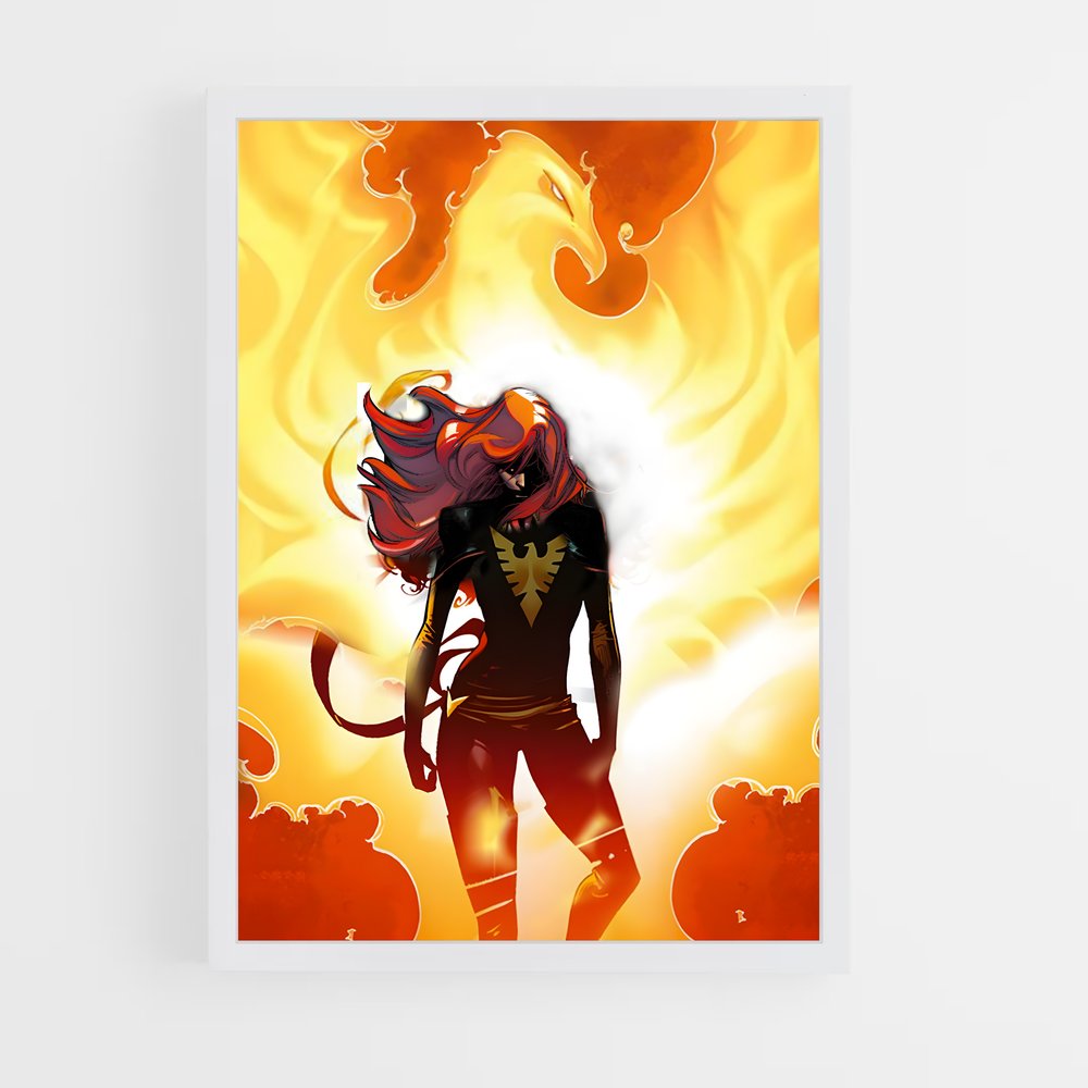 ap-phoenix jean grey-8 cadre Blanc
