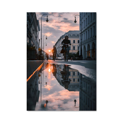 Poster Liberté à Vélo
