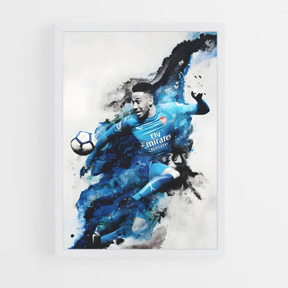 ap-pierre-emerick aubameyang-3 cadre Blanc