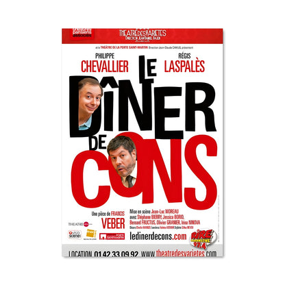 Poster Dîner à la Table