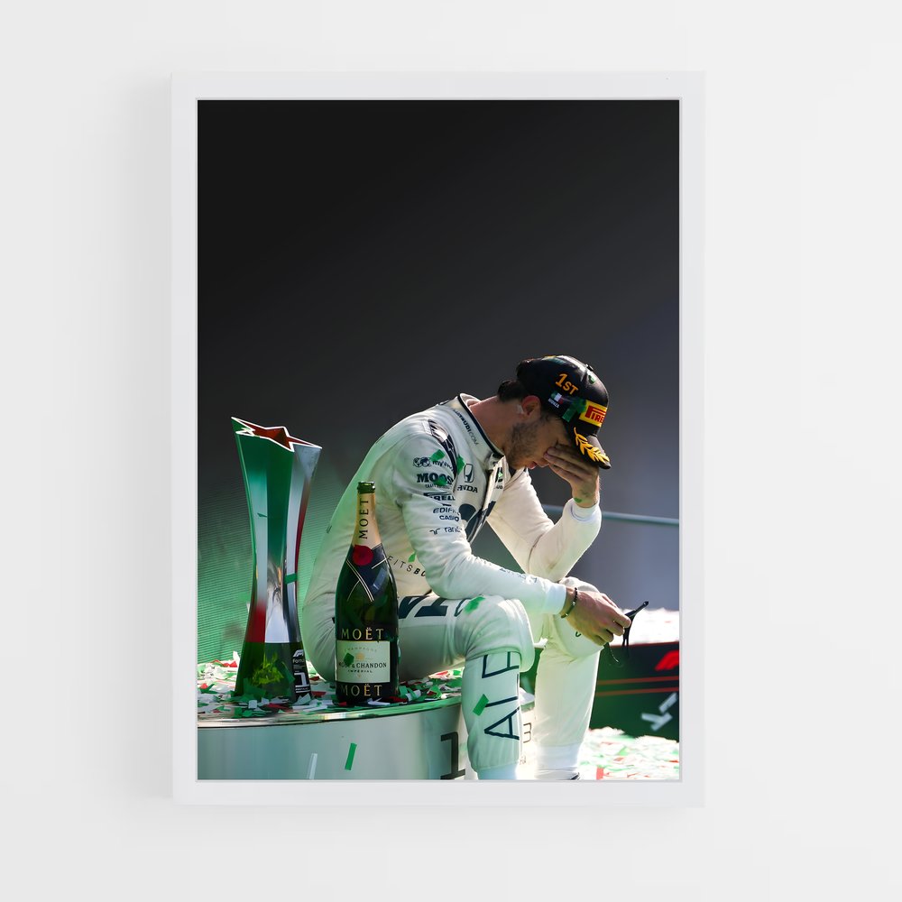 ap-pierre gasly-1 cadre Blanc