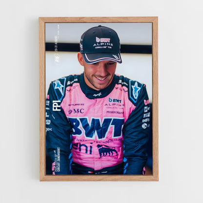 ap-pierre gasly-9 cadre Bois clair