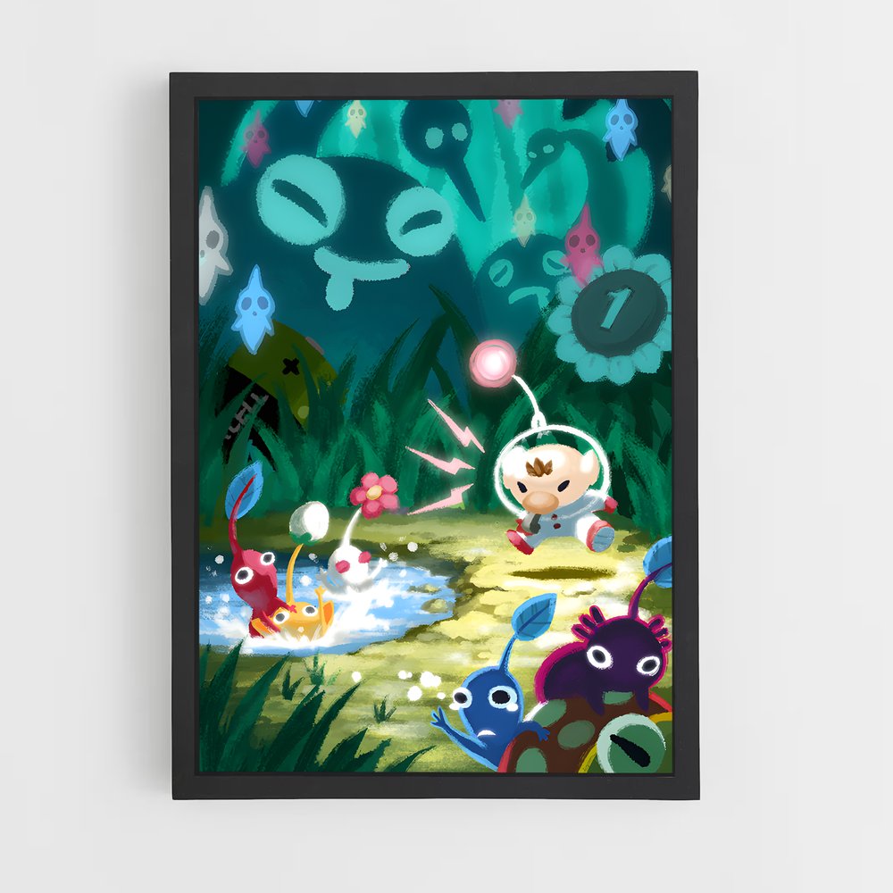 ap-pikmin-2 cadre Noir