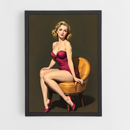 ap-pin up-3 cadre Noir