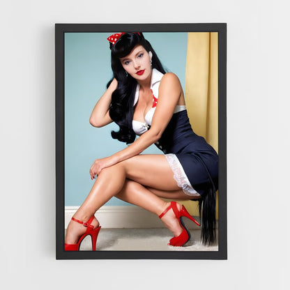 ap-pin up-4 cadre Noir