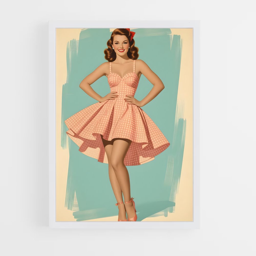 ap-pin up-9 cadre Blanc