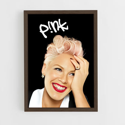 ap-pink-6 cadre Bois foncé