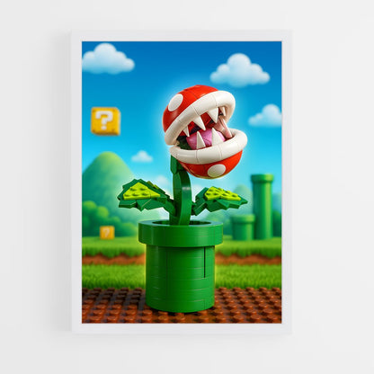 ap-piranha plant-1 cadre Blanc