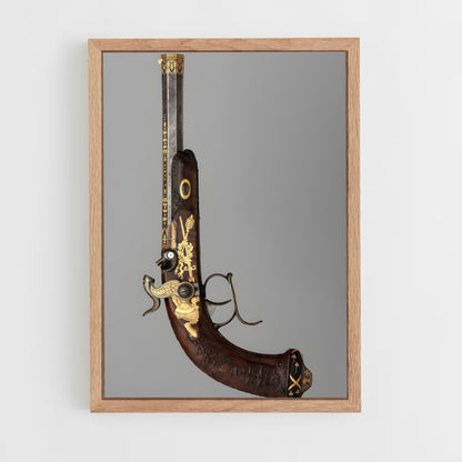 ap-pirate pistol-2 cadre Bois clair