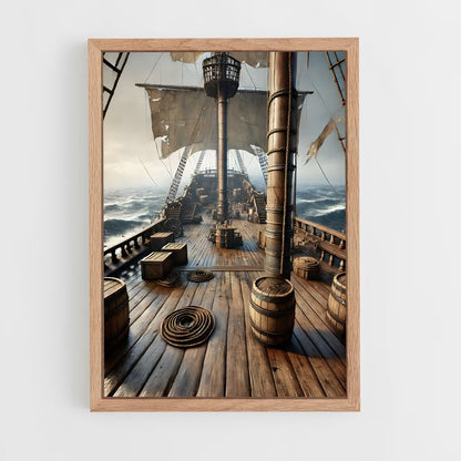 ap-pirate ships-8 cadre Bois clair