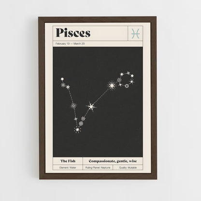ap-pisces-1 cadre Bois foncé