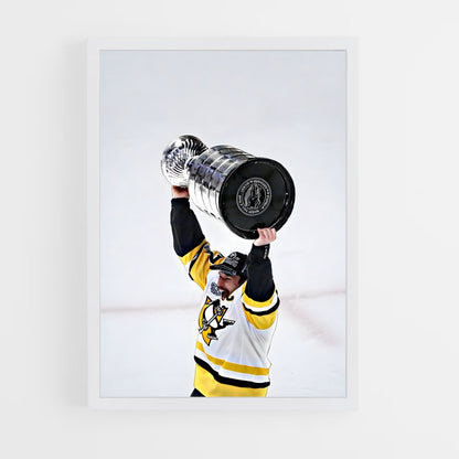 ap-pittsburgh penguins-3 cadre Blanc