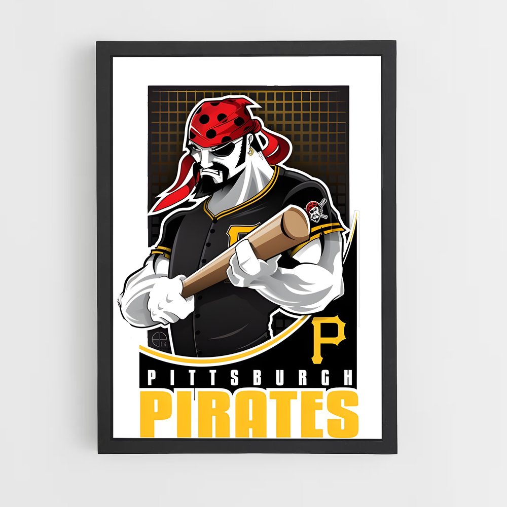 ap-pittsburgh pirates-7 cadre Noir