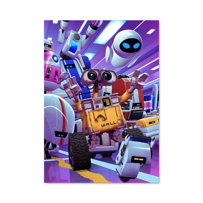 Poster Robot en Fête