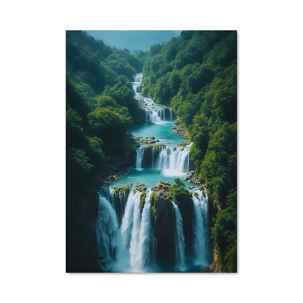 Poster Cascades de Plitvice