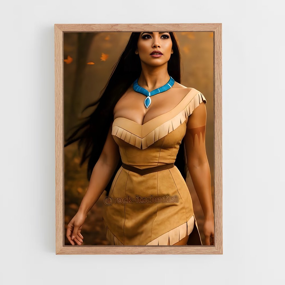 ap-pocahontas-5 cadre Bois clair
