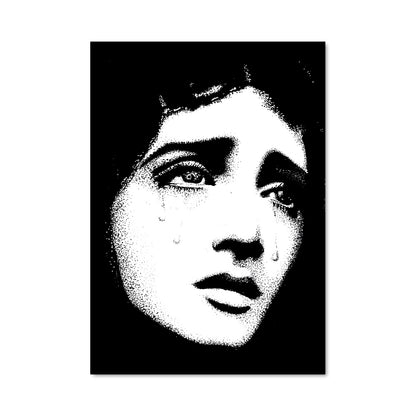 Poster Visage Enigmatique