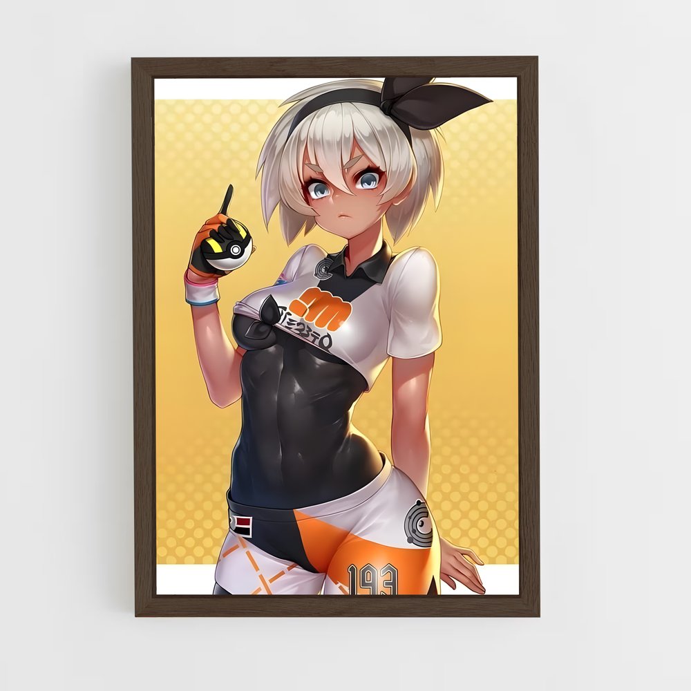 ap-pokemon trainer-2 cadre Bois foncé