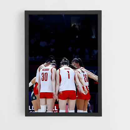 ap-poland national volleyball team-4 cadre Noir