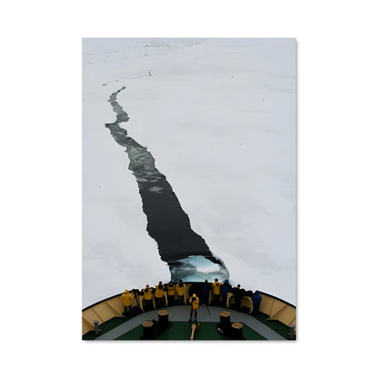 Poster Voyage Polaire