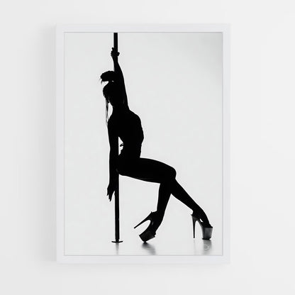 ap-pole dancing-10 cadre Blanc
