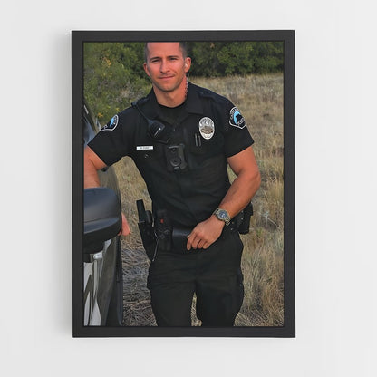 ap-police officer-7 cadre Noir