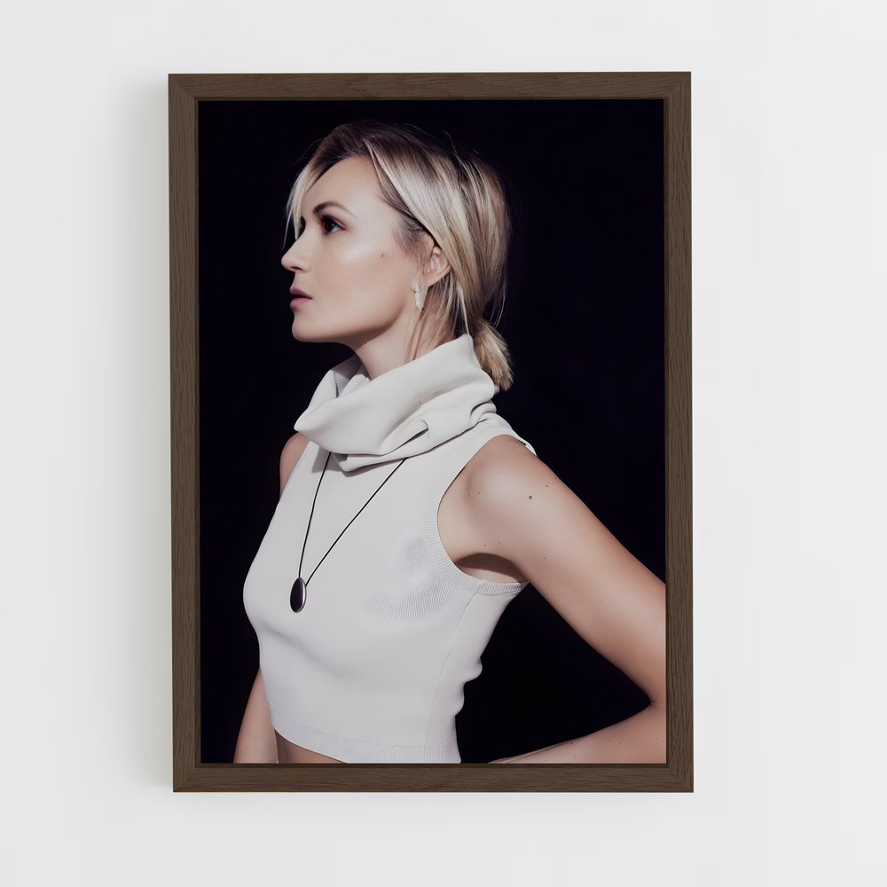 ap-polina gagarina-5 cadre Bois foncé