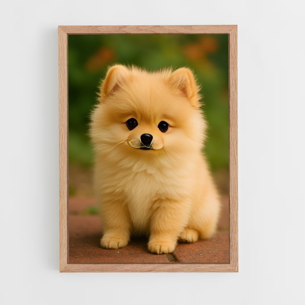 ap-pomeranian-2 cadre Bois clair