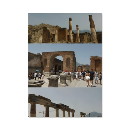 Poster Ruines de Pompéi