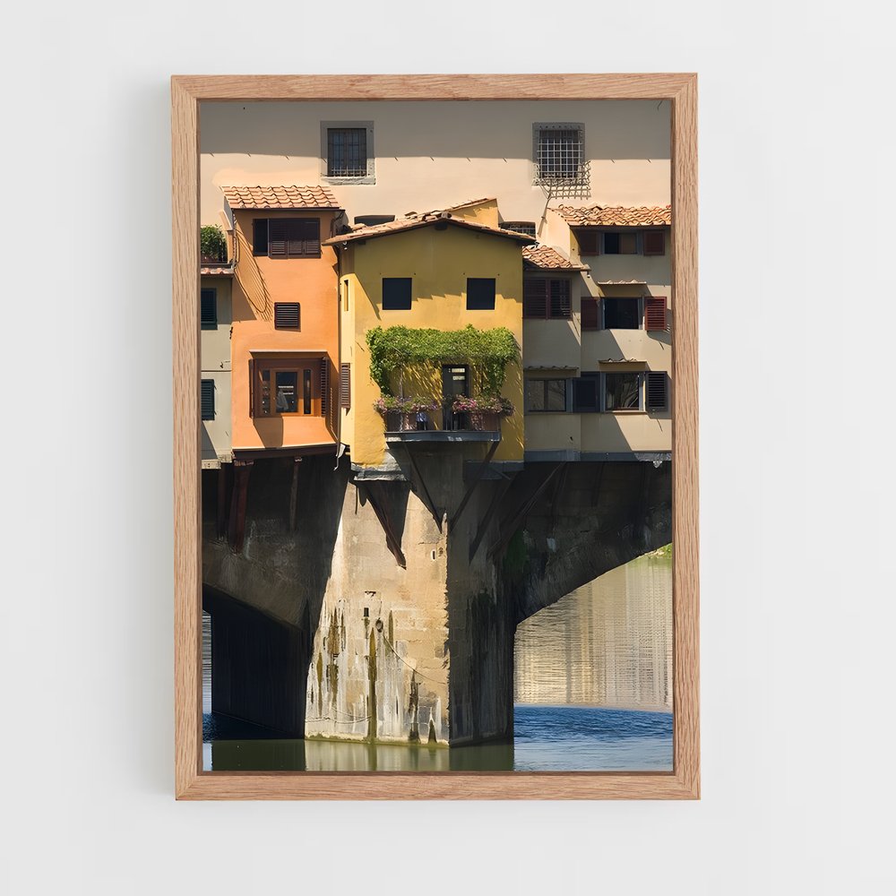 ap-ponte vecchio-3 cadre Bois clair