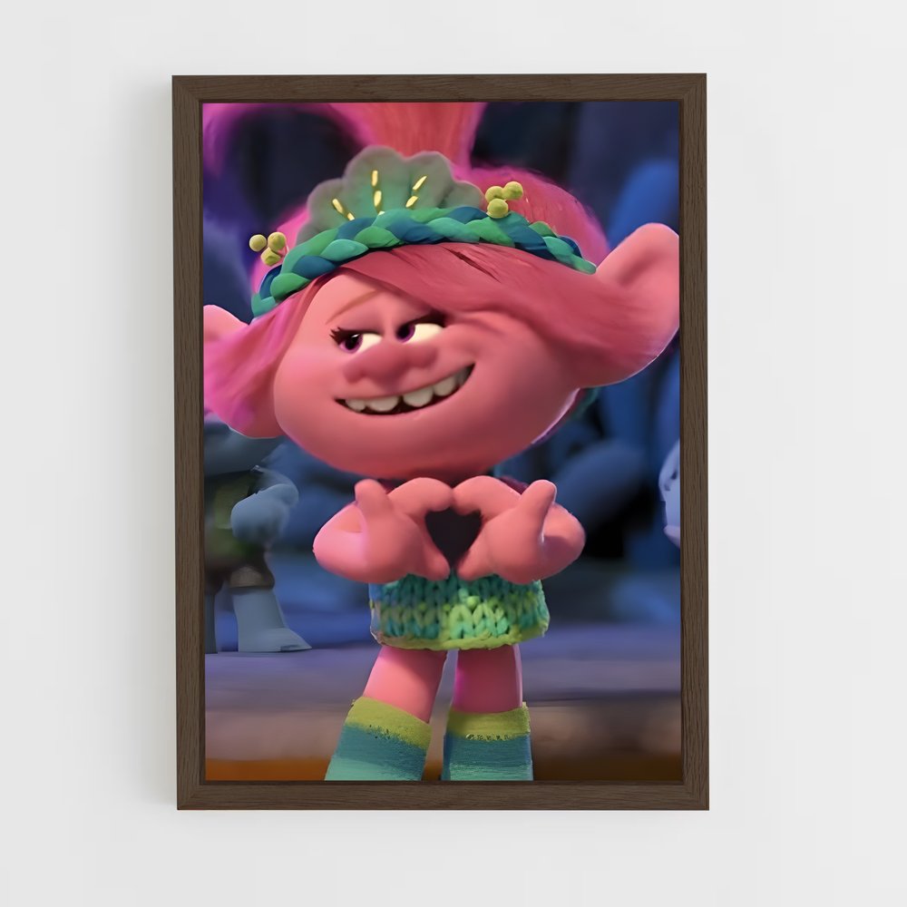ap-poppy-2 cadre Bois foncé