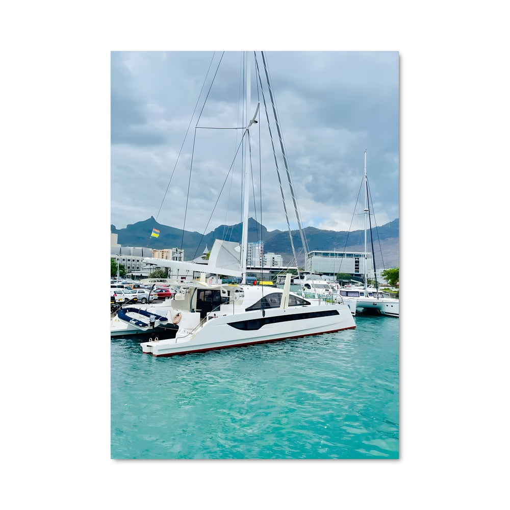 Poster Voile Blanche