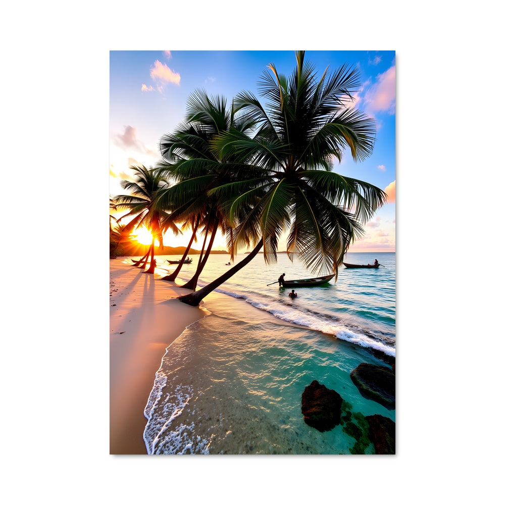 Poster Plage de Port Vila