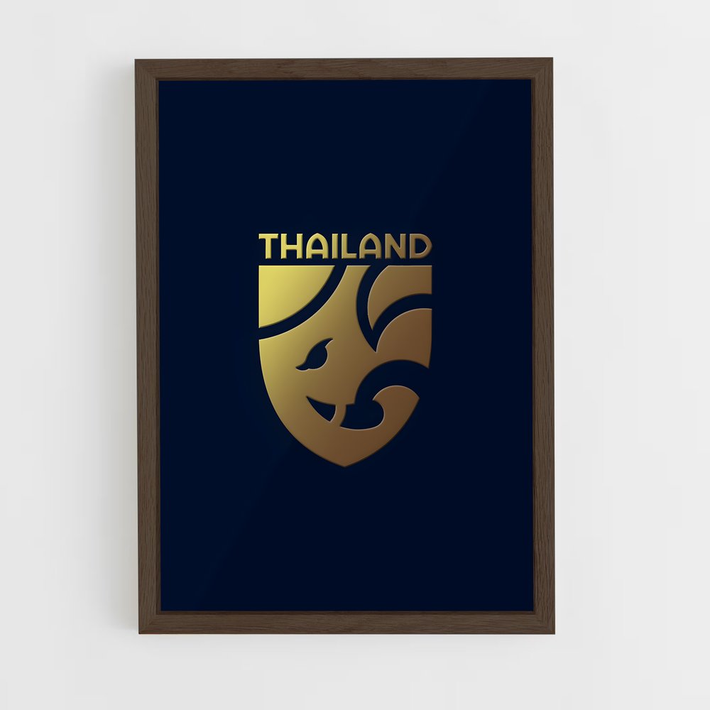 ap-port fc thailand-2 cadre Bois foncé