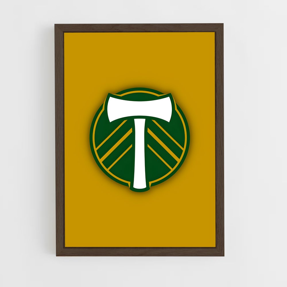 ap-portland timbers-4 cadre Bois foncé