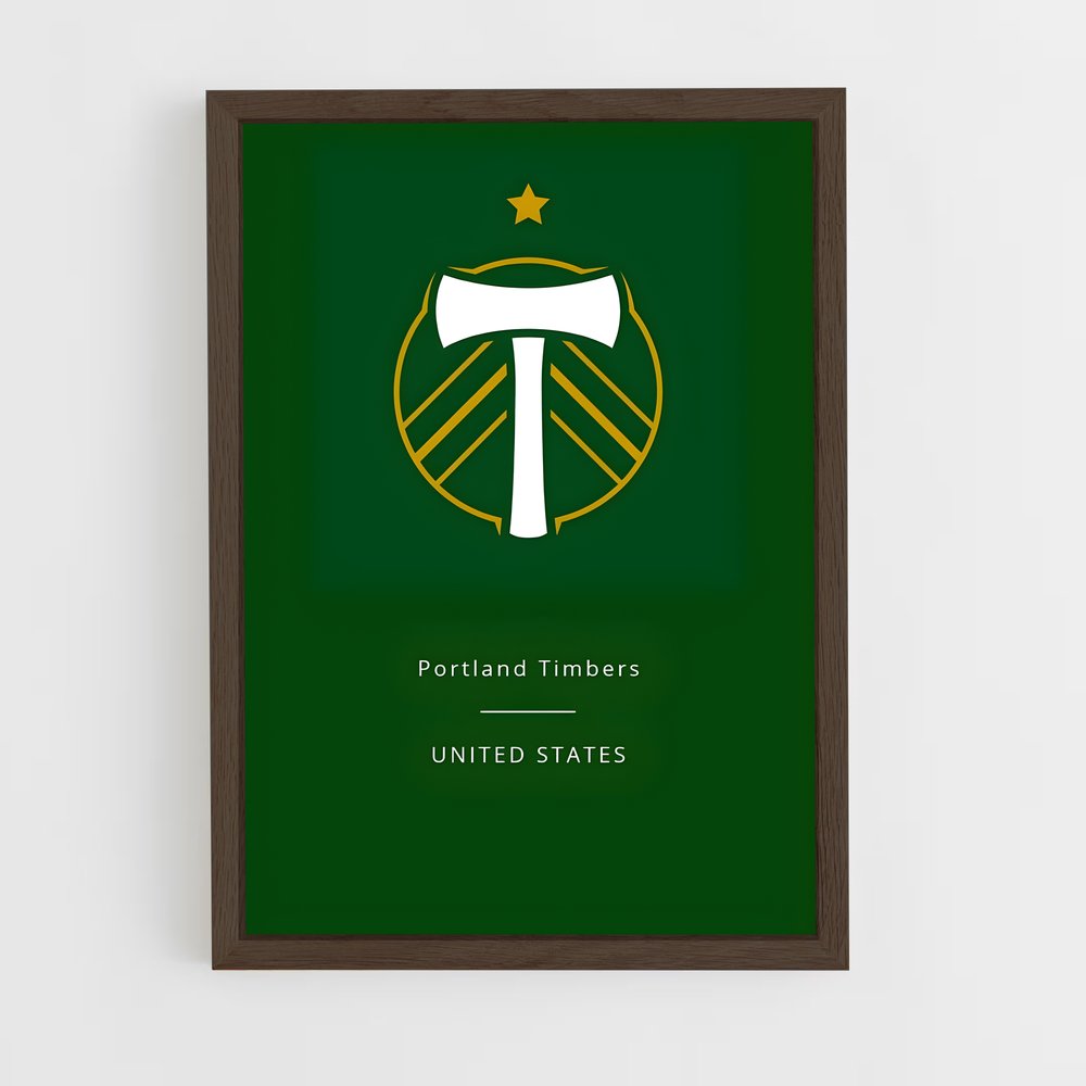 ap-portland timbers-6 cadre Bois foncé