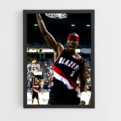ap-portland trail blazers-6 cadre Noir