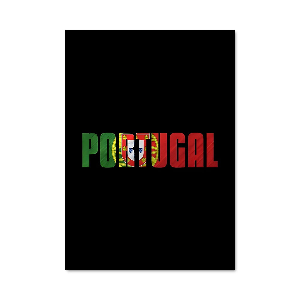 Poster Portugal flag 85654
