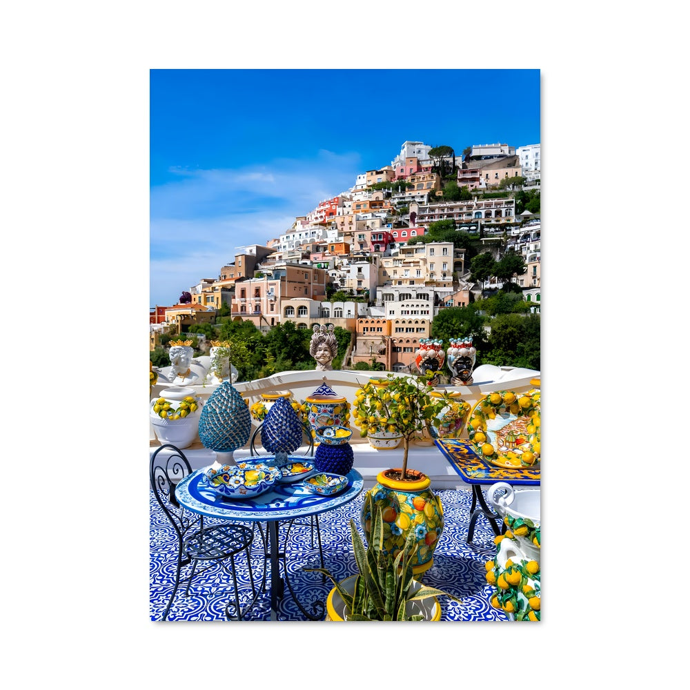 Poster Patio Céleste