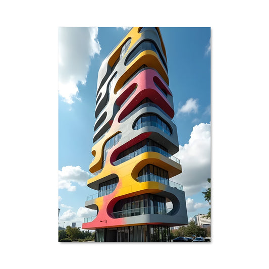 Poster Colorful Utopia