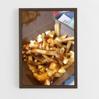 ap-poutine-1 cadre Bois foncé