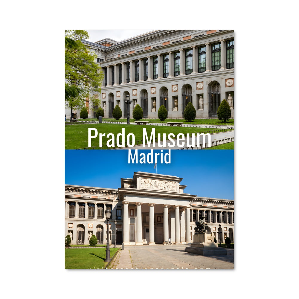 Poster Jardin du Prado